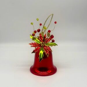 LIBERTY BELL RED CHROME WITH POINSETTIA